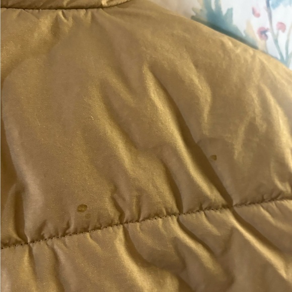 Vintage Rice Men's Tan Puffer Vest - Picture 8 of 10